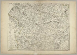 Partie Meridionale de Picardie : dressée sur les operations Geometriques de Mr. Lesperon Presid[en]t de l. El. de Mond.cher et sur plusieurs autres memoires