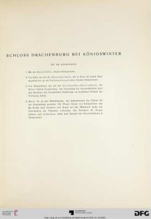 Wegbeschreibung