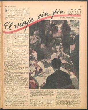El viaje sin fin : Cuento por Severo Diaz Almagro