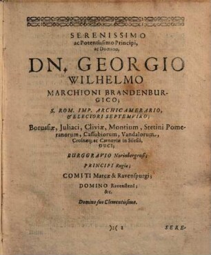 Beni. Ursini Mathematici Electoralis Brandenburgici Trigonometria cum magno Logarithmor. Canone
