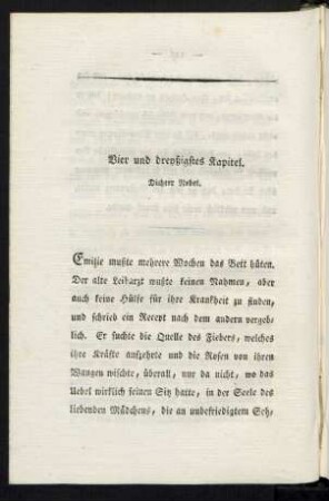 Vier und dreyßigstes Kapitel. Dichter Nebel.