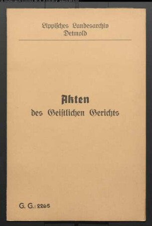Grete Plöger zu Barntrup gegen Tonnies Schunekotte (?), Diener bei Bernd von Rinteln in Blomberg, Schreiben wegen Unterhaltsforderung