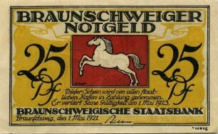 Notgeld - 25 Pfennig