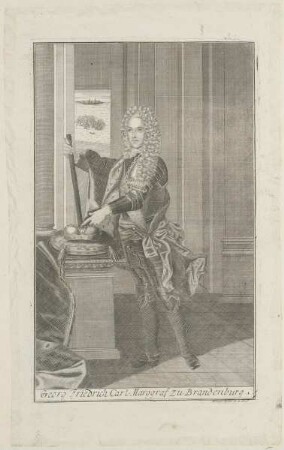 Bildnis des Georg Friedrich Carl zu Brandenburg