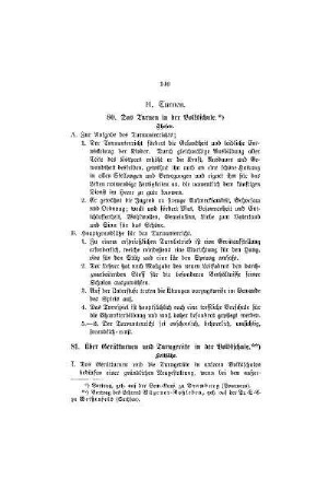 Über Gerätturnen und Turngeräte in der Volksschule