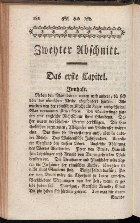 Zweyter Abschnitt.
