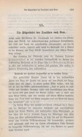 639-651 Die Pilgerfahrt der Deutschen nach Rom