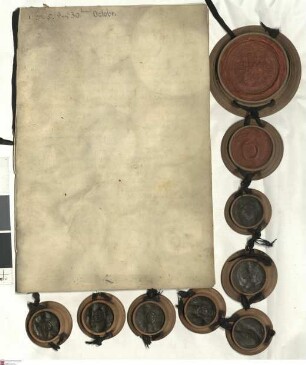 Kodizill zum Testament Landgraf Ludwigs VI. von Hessen-Darmstadt
