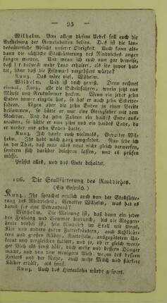 126. Die Stallfütterung des Rindviehes