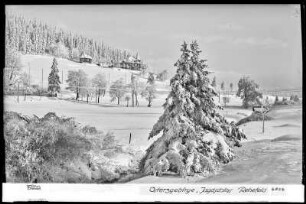 Rehefeld im Erzgebirge, Jagdschloss im Winter
