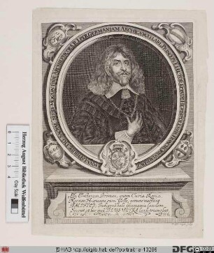Bildnis Johann Philipp (1663 Reichsfrhr. von Schönborn), 1647-73 Kurfürst u. Erzbischof von Mainz