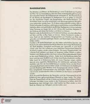 1: Bauberatung
