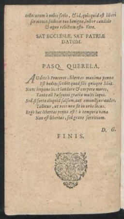 Pasq. Querela