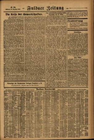Zweite Ausgabe vom Mittwoch, den 19. Dezember 1923.