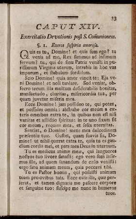 Caput XIV. - Caput XVII.