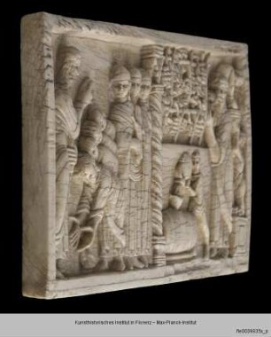 Gott segnet Noah und seine Familie und Noah als Weinbauer - SA08