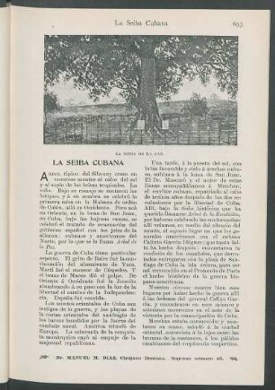 La seiba cubana.