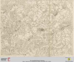 Karte 4: Kriegs Theater Der Teutschen Und Franzoesischen Graenzlanden Zwischen Dem Rhein und der Mosel Im Iahr ...