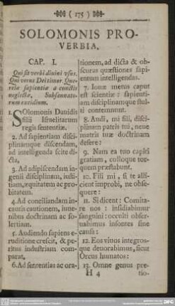 Solomonis Proverbia