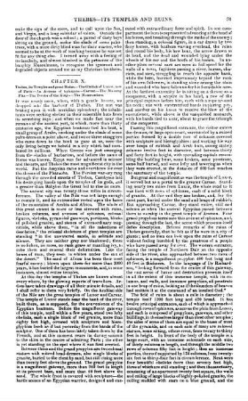 Thebes, its Temples and great Ruina. The Obelisk of Luxor, now of Paris. An Avenue of Sphinxes. Carnac. The Mummy-pits. The Tombs of the Kings. The Memnonium,