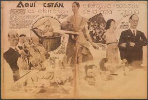 Aquí están, enteros y a nedazos, los elementos de la farsa humana [Fotografías]