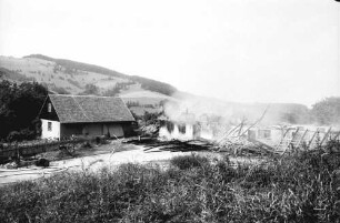 Horben: Brand des Waibelhofs in Horben