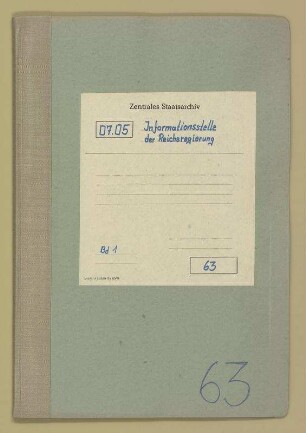 Gründung, Organisation und Auflösung der Zweigstelle IX