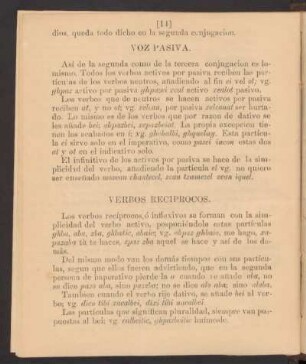 Verbos recíprocos.