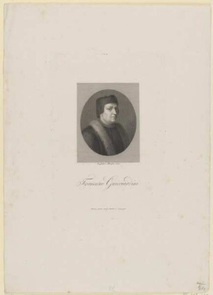 Bildnis des Francesco Guicciardini