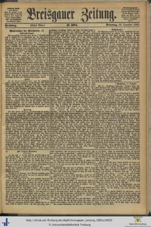18.12.1881 (Erstes Blatt)