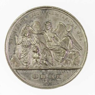 Gedenkmedaille auf das 50jährige Bestehen der Versammlung deutscher Naturforscher u. Ärzte