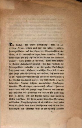 Den Mitgliedern der ständischen Ausschuß-Versammlung : Im Oct. 1842