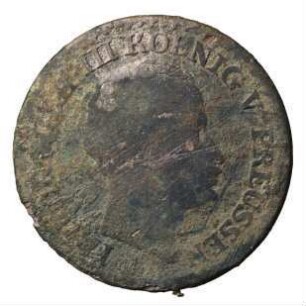 Fundmünze, 1 Silbergroschen, 1821 - 1840