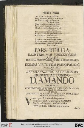 Pars Tertia