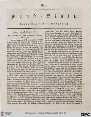 Nr. 21-30 (11. März - 12. April 1824)