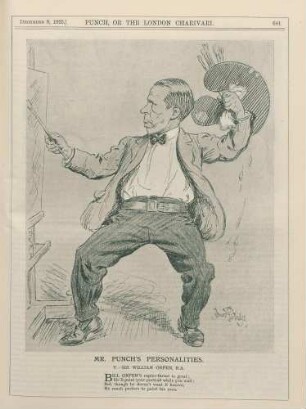 Mr. Punch's Personalities V. - Sir William Orpen, R.A.