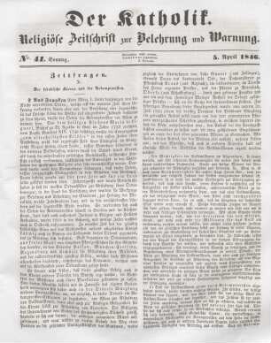 189-191 Zeitfragen : X. Der fränkische Klerus und die Redemptionen