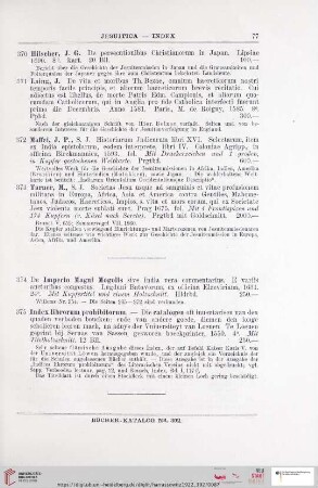 [Imperio-Index] (Nr. 374 - 375)