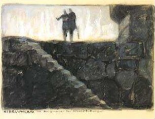 Entwurf zu "Die Nibelungen" (1922-1924)