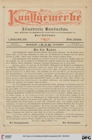 1.Oktober-Heft 1892