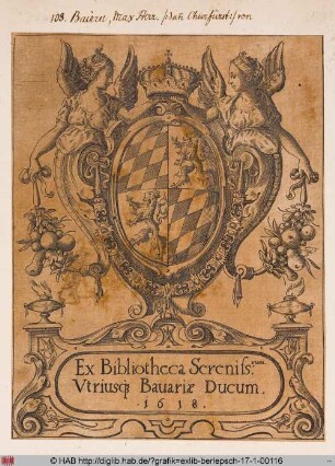 Wappen des Kurfürsten Maximilian I. von Bayern