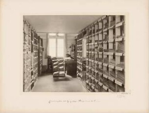 Ministerium des Innern, Berlin Erweiterungsbau: Registratur?