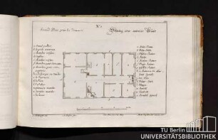 No. 5. Second Plan pour la demeure. Wohnung oder anderer Grund.
