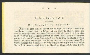 Dritte Kupfertafel. Die Elemente im Aufruhre.