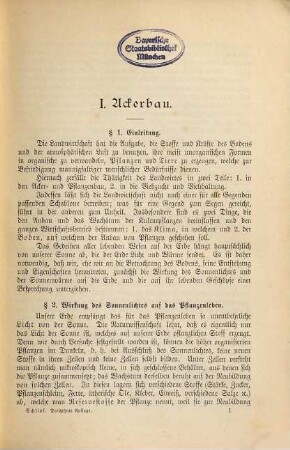 Schlipf's populäres Handbuch der Landwirtschaft : Gekrönte Preisschrift ; mit 415 in den Text gedruckten Abbildungen und 17 Tafeln in Farbendruck