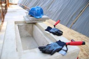 Grundsteinlegung für den Erweiterungsbau des Kreishauses Heidkamp