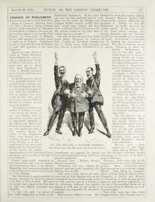 All for Ireland - a war-time harmony. Mr. Bonar Law, Mr. Redmond, Sir Edward Carson