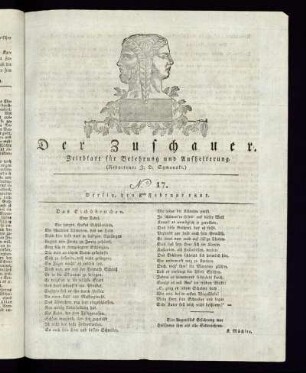 No. 17 - 8. Februar 1821