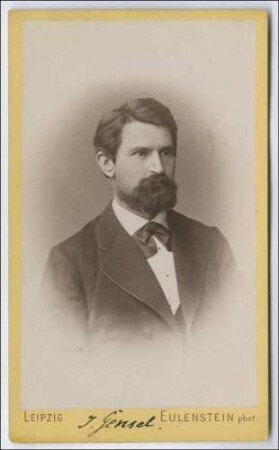 Gensel, Julius D. jur. Justizrat, Rechtsanwalt, Leipzig (MdR)