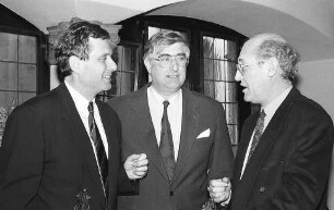 Freiburg im Breisgau: Landtagswahlkampf mit Dieter Spöri, Günter Schrempp und Rolf Böhme